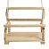 Малое деревянное подвесное кресло-качели