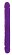 Двойной фиолетовый фаллоимитатор DOUBLE DONG LAVENDER - 30 см.