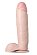 Телесный фаллоимитатор-реалистик Huge - 26,6 см.