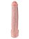 Телесный фаллоимитатор-гигант 15 Cock with Balls - 40,6 см.
