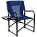 Синее туристическое кресло Maclay со столиком (63х47х94 см)