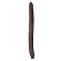 Коричневый двусторонний фаллоимитатор Chocolate 16-Inch Long Dildo - 41,5 см.