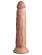 Телесный фаллоимитатор 9 Silicone Dual Density Cock - 25,4 см.